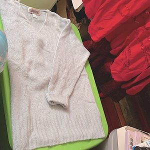 🌼SWEATER- LIGHT BLUE/100% Acrylic (M)